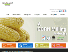 Tablet Screenshot of corngrit.com